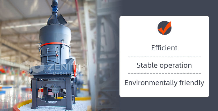European version grinding machine: a new model of efficient grinding in talc factories